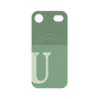 プレミアムパネル with MagSafe［ オリジナル - initial two tone - U green ］