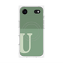 プレミアムパネル with MagSafe［ オリジナル - initial two tone - U green ］