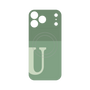 プレミアムパネル with MagSafe［ オリジナル - initial two tone - U green ］