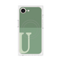プレミアムパネル with MagSafe［ オリジナル - initial two tone - U green ］