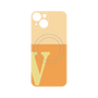 プレミアムパネル with MagSafe［ オリジナル - initial two tone - V orange ］