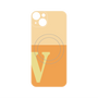 プレミアムパネル with MagSafe［ オリジナル - initial two tone - V orange ］