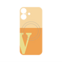 プレミアムパネル with MagSafe［ オリジナル - initial two tone - V orange ］