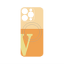 プレミアムパネル with MagSafe［ オリジナル - initial two tone - V orange ］