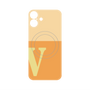 プレミアムパネル with MagSafe［ オリジナル - initial two tone - V orange ］