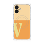 プレミアムパネル with MagSafe［ オリジナル - initial two tone - V orange ］