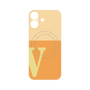 プレミアムパネル with MagSafe［ オリジナル - initial two tone - V orange ］