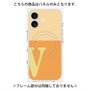 プレミアムパネル with MagSafe［ オリジナル - initial two tone - V orange ］