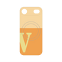 プレミアムパネル with MagSafe［ オリジナル - initial two tone - V orange ］