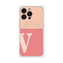 プレミアムパネル with MagSafe［ オリジナル - initial two tone - V pink ］