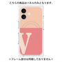 プレミアムパネル with MagSafe［ オリジナル - initial two tone - V pink ］