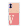 プレミアムパネル with MagSafe［ オリジナル - initial two tone - V pink ］