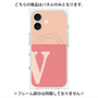 プレミアムパネル with MagSafe［ オリジナル - initial two tone - V pink ］