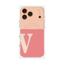プレミアムパネル with MagSafe［ オリジナル - initial two tone - V pink ］