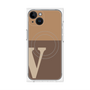 プレミアムパネル with MagSafe［ オリジナル - initial two tone - V brown ］