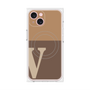 プレミアムパネル with MagSafe［ オリジナル - initial two tone - V brown ］