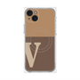 プレミアムパネル with MagSafe［ オリジナル - initial two tone - V brown ］
