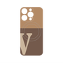 プレミアムパネル with MagSafe［ オリジナル - initial two tone - V brown ］