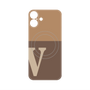 プレミアムパネル with MagSafe［ オリジナル - initial two tone - V brown ］
