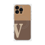 プレミアムパネル with MagSafe［ オリジナル - initial two tone - V brown ］