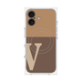 プレミアムパネル with MagSafe［ オリジナル - initial two tone - V brown ］