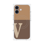 プレミアムパネル with MagSafe［ オリジナル - initial two tone - V brown ］