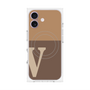 プレミアムパネル with MagSafe［ オリジナル - initial two tone - V brown ］