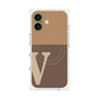 プレミアムパネル with MagSafe［ オリジナル - initial two tone - V brown ］