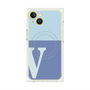 プレミアムパネル with MagSafe［ オリジナル - initial two tone - V blue ］