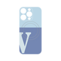 プレミアムパネル with MagSafe［ オリジナル - initial two tone - V blue ］