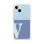 プレミアムパネル with MagSafe［ オリジナル - initial two tone - V blue ］