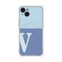 プレミアムパネル with MagSafe［ オリジナル - initial two tone - V blue ］