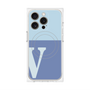 プレミアムパネル with MagSafe［ オリジナル - initial two tone - V blue ］