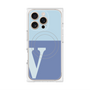 プレミアムパネル with MagSafe［ オリジナル - initial two tone - V blue ］