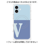 プレミアムパネル with MagSafe［ オリジナル - initial two tone - V blue ］