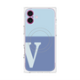 プレミアムパネル with MagSafe［ オリジナル - initial two tone - V blue ］