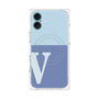 プレミアムパネル with MagSafe［ オリジナル - initial two tone - V blue ］