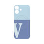 プレミアムパネル with MagSafe［ オリジナル - initial two tone - V blue ］