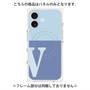 プレミアムパネル with MagSafe［ オリジナル - initial two tone - V blue ］