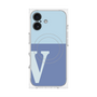 プレミアムパネル with MagSafe［ オリジナル - initial two tone - V blue ］