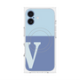 プレミアムパネル with MagSafe［ オリジナル - initial two tone - V blue ］