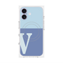 プレミアムパネル with MagSafe［ オリジナル - initial two tone - V blue ］