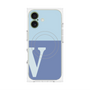 プレミアムパネル with MagSafe［ オリジナル - initial two tone - V blue ］