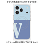 プレミアムパネル with MagSafe［ オリジナル - initial two tone - V blue ］