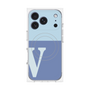 プレミアムパネル with MagSafe［ オリジナル - initial two tone - V blue ］