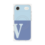 プレミアムパネル with MagSafe［ オリジナル - initial two tone - V blue ］