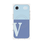 プレミアムパネル with MagSafe［ オリジナル - initial two tone - V blue ］