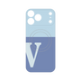 プレミアムパネル with MagSafe［ オリジナル - initial two tone - V blue ］