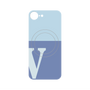 プレミアムパネル with MagSafe［ オリジナル - initial two tone - V blue ］
