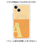 プレミアムパネル with MagSafe［ オリジナル - initial two tone - A orange ］